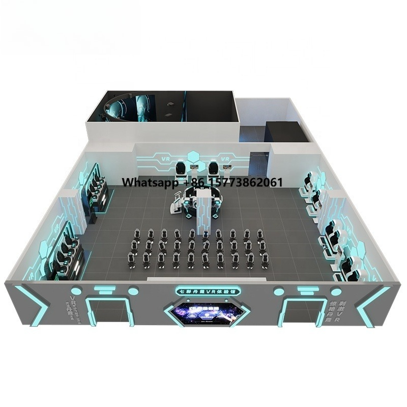 9D Vr Simulator - Virtuele Realiteit Attractiepark 2027 Nieuwe VR