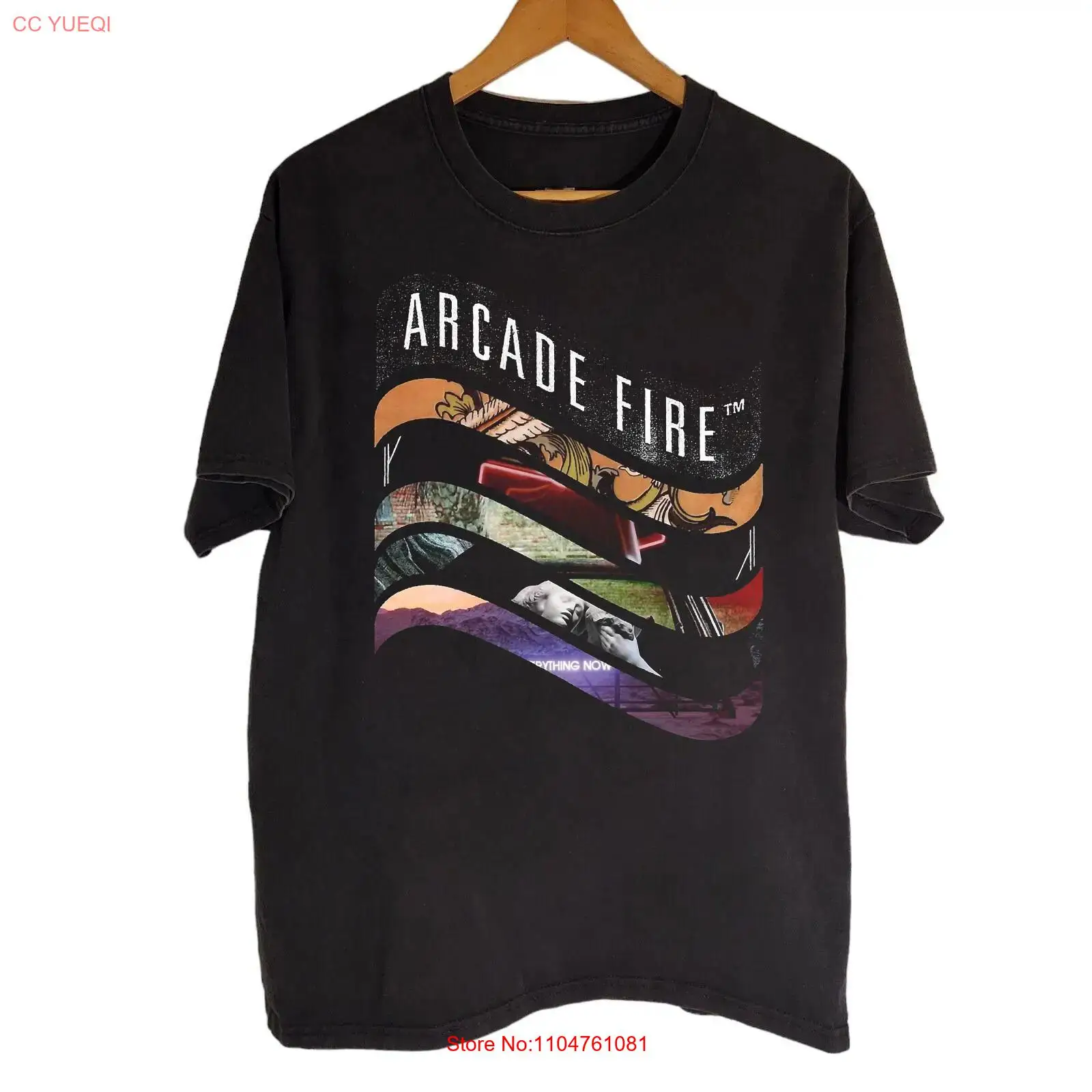 Arcade No - ZELDZAME Arcade Fire Zwart Katoen Alle