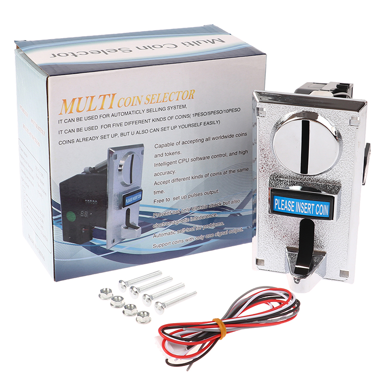 1Pc 616 Multi Coin Slot Accept - Coin Acceptor Selector recensie en prijs