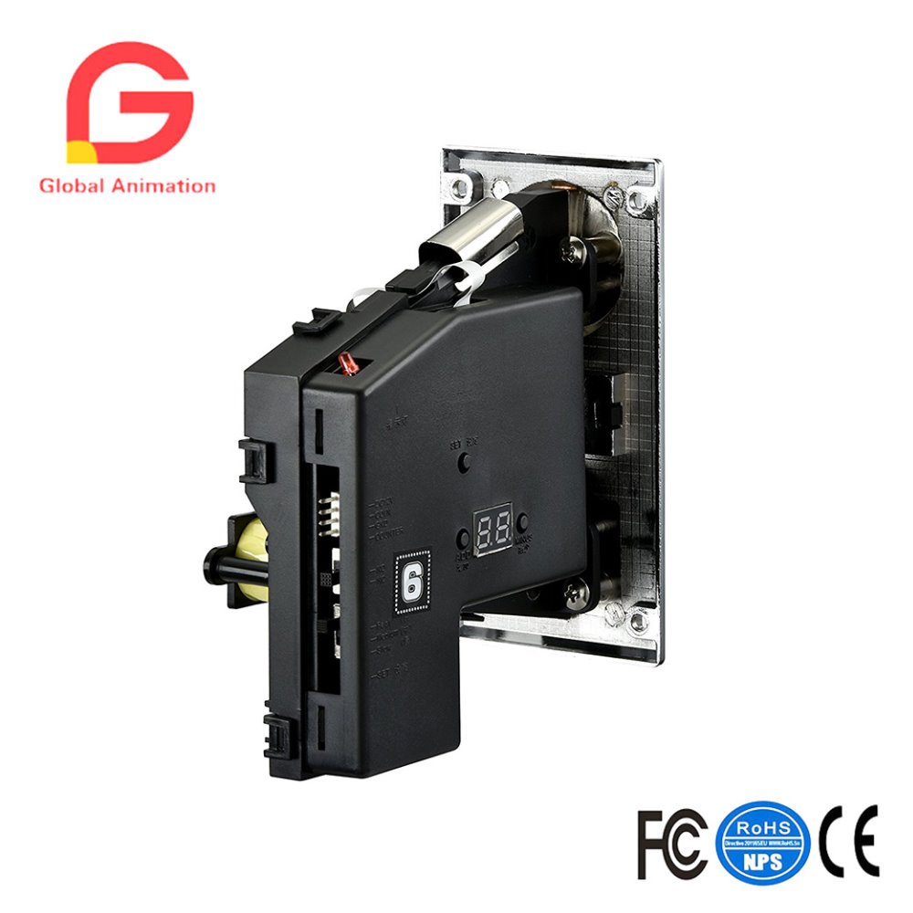 CH-924, 4-munt mech-acceptor v - Arcade Vending Machine recensie en prijs