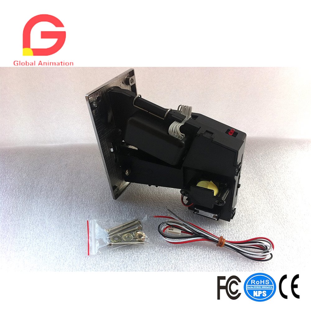 CH-924, 4-munt mech-acceptor v - Arcade Vending Machine recensie en prijs