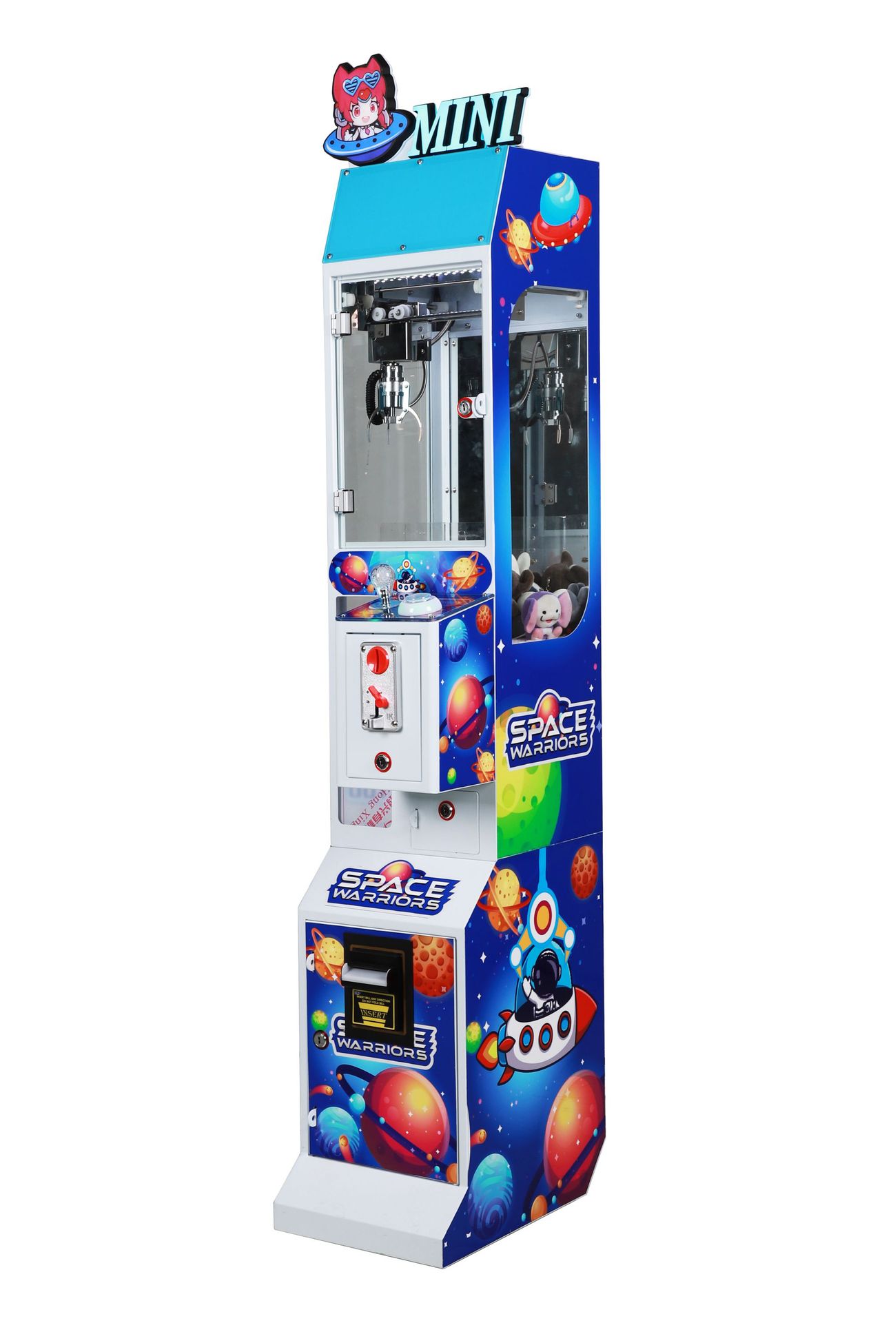 Mini Klauwautomaat Space Warri - Arcade Prize Vending Machine recensie en prijs
