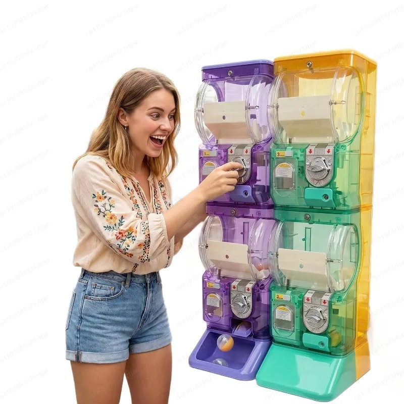 Transparante witte tweelaagse  - Arcade Vending Machine recensie en prijs