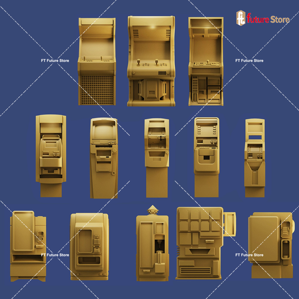3D Print 1/64 Arcade Game Zelf - Arcade Games And Vending recensie en prijs
