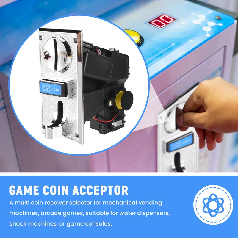 Multi-muntaccepterende selecto - Coin Acceptor Selector recensie en prijs