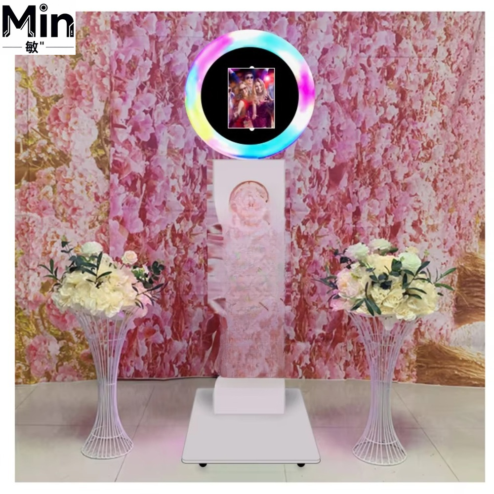 Draagbare 360 fotohokje machin - Photo Booth Machine recensie en prijs
