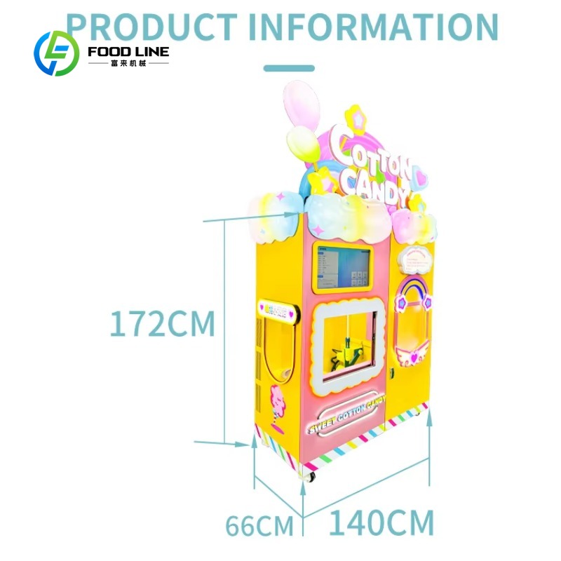 Aangepaste suikerspin-automaat - Candy Vending Machine recensie en prijs